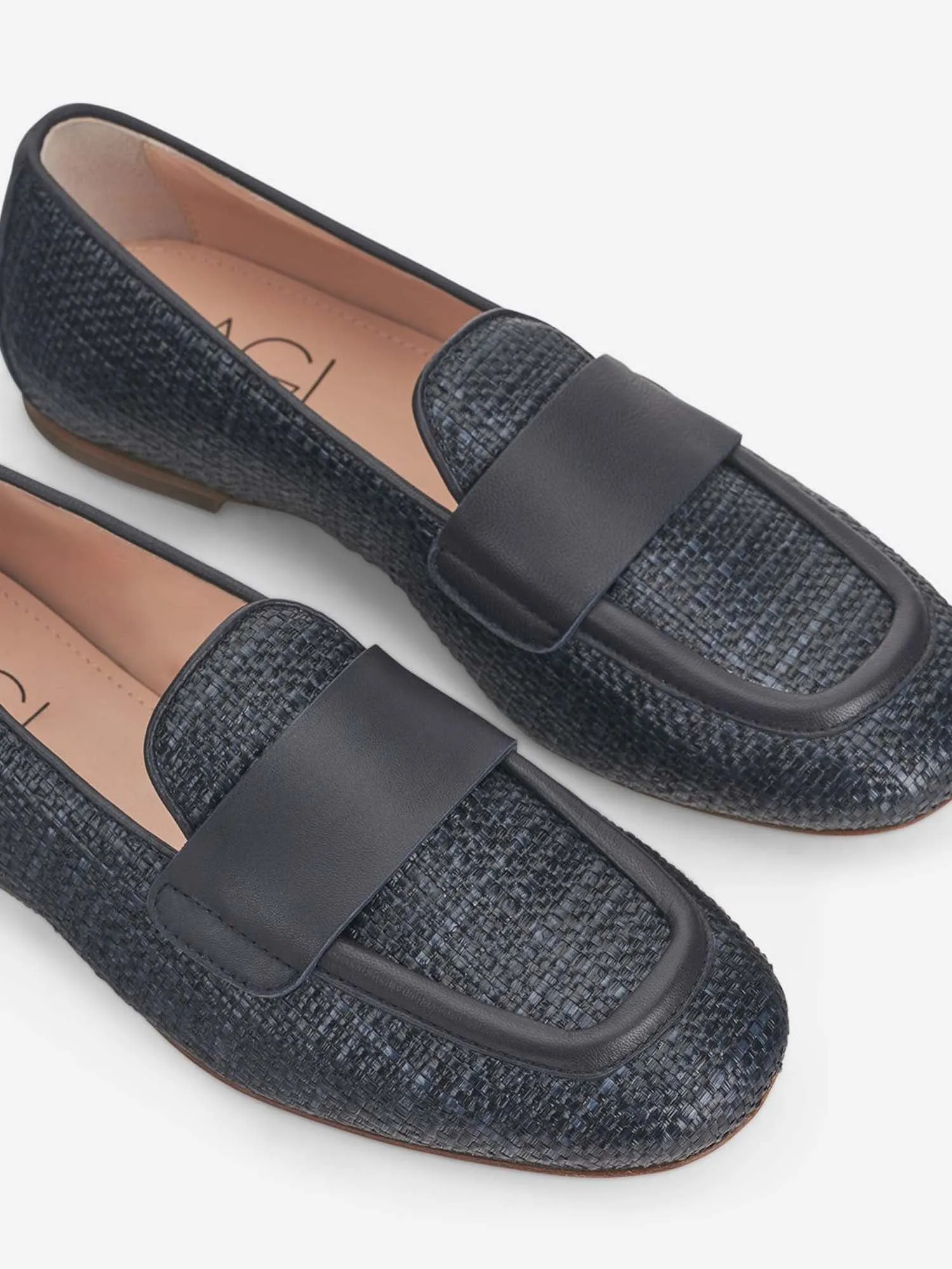 AGL Sheryl Raffia Moccasin