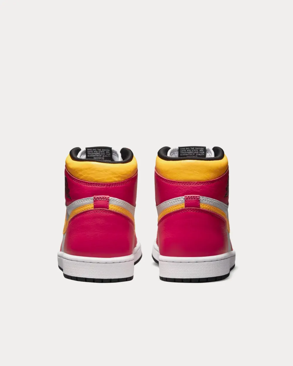 Air Jordan 1 Light Fusion Red High Top Sneakers