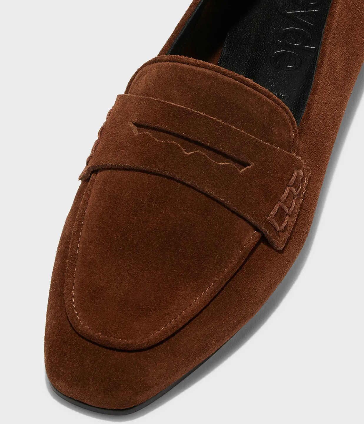 Alfie Suede Leather Loafer in Brown