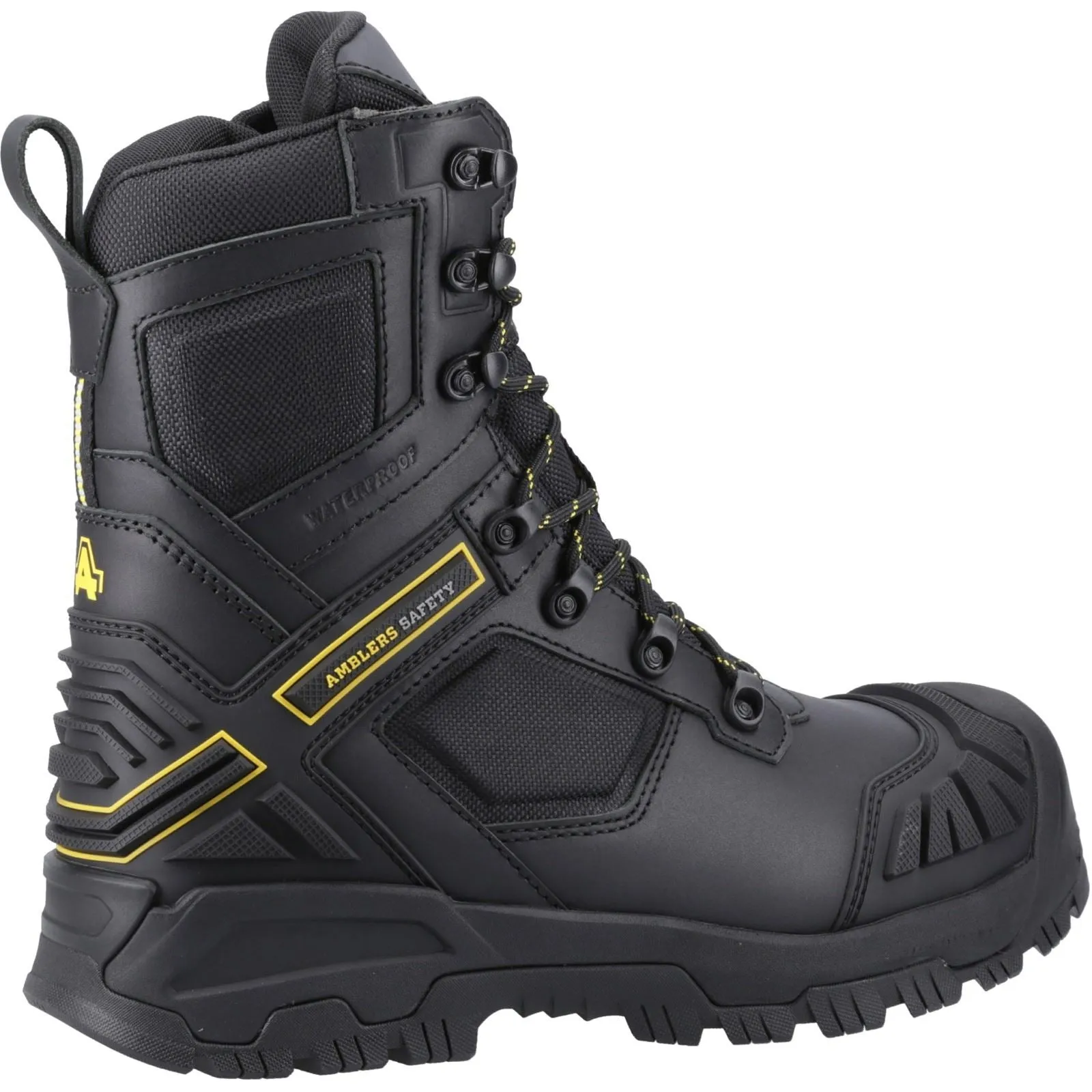 Amblers Men Boots - AS963C Dynamite Safety Boot in Black, 6-13