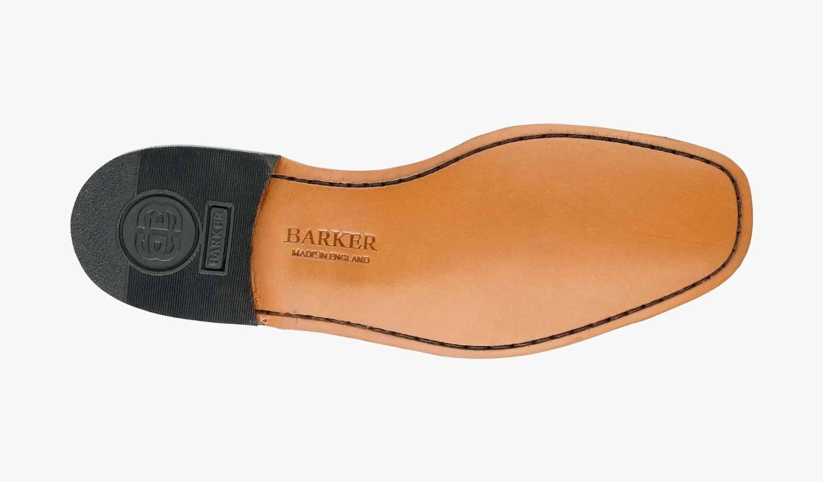 Barker Javron Loafer Shoe - Brown Burnished Calf