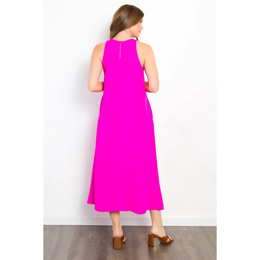 Be Stage Midi Tank Dress with Pockets