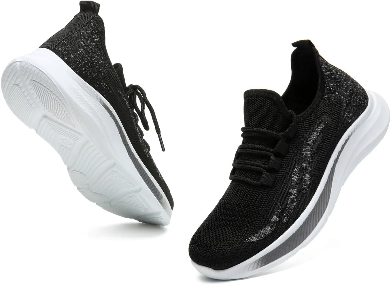 Bernal Walking Running Shoes for Women Mesh Upper Lightweight Casual Comfortable Shoes for Gym Travel Running Work