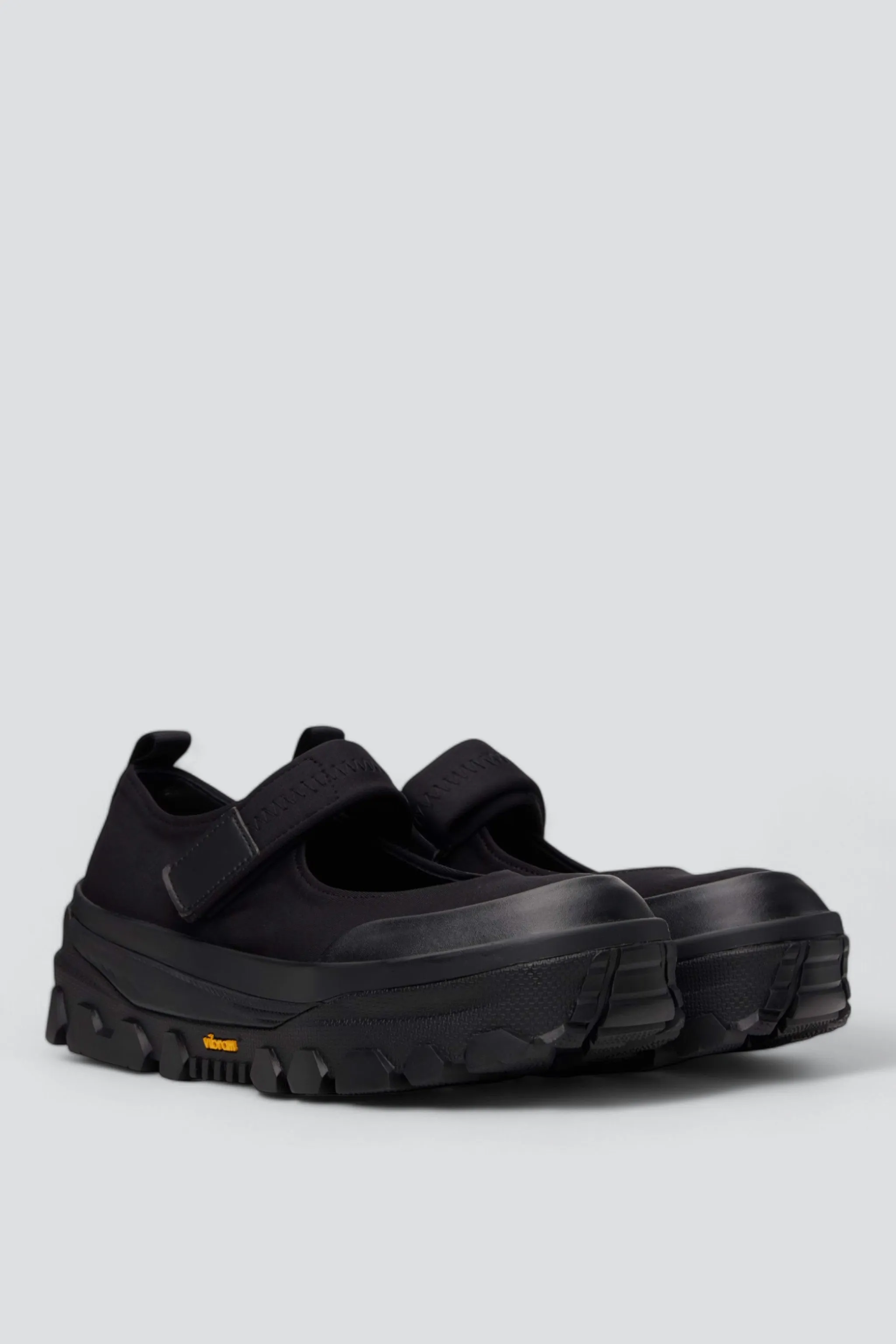 Black Vibram Mary Janes
