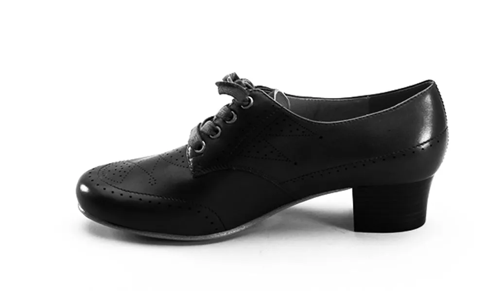 Claire Women's 1940s Oxfords (Black)