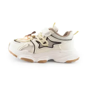 Cute Bear Kids' Sneaker D3050 Beige