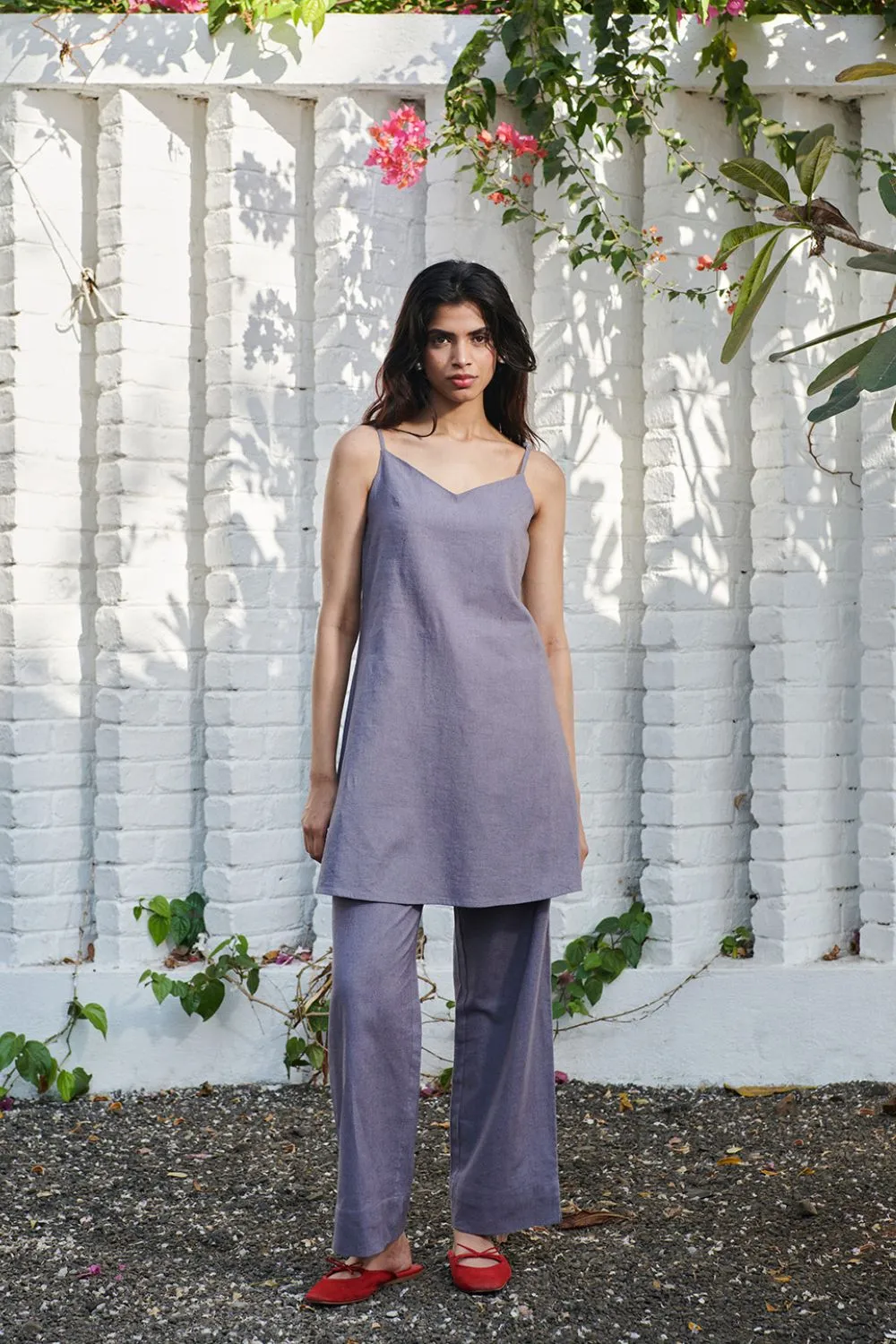 Dusk Co-Linen Slip Kurta