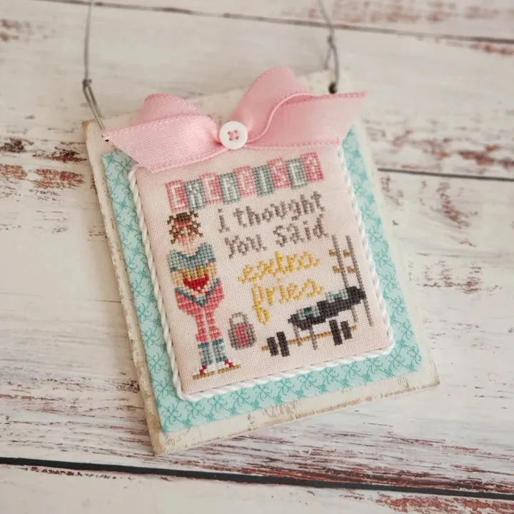 Extra Fries - Dirty Annie's - Cross Stitch Pattern