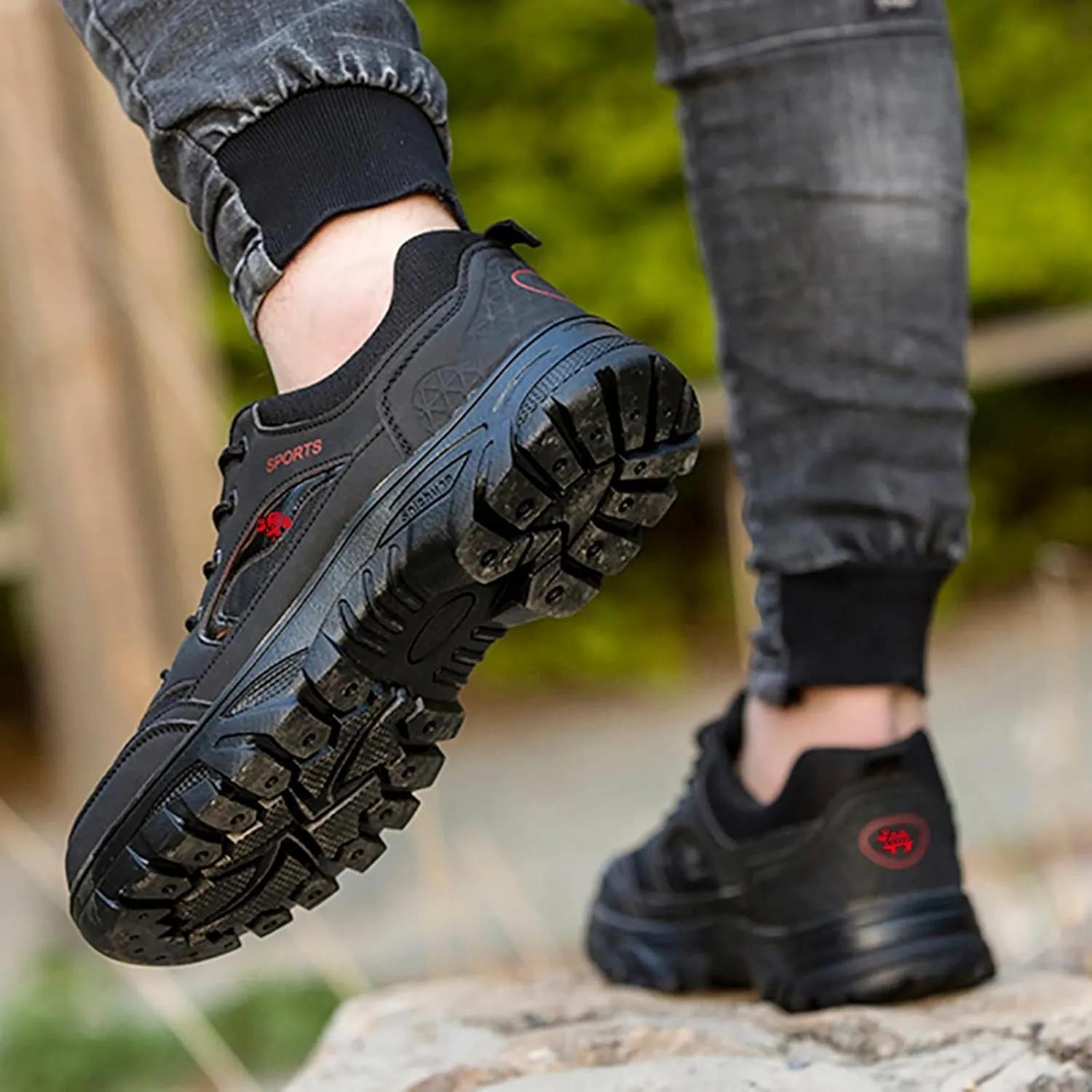 Fashion Orthopedic Sneakers for Men Casual Sneaker Mesh Breathable Walking Shoe Men's Breathable Barefoot Shoes