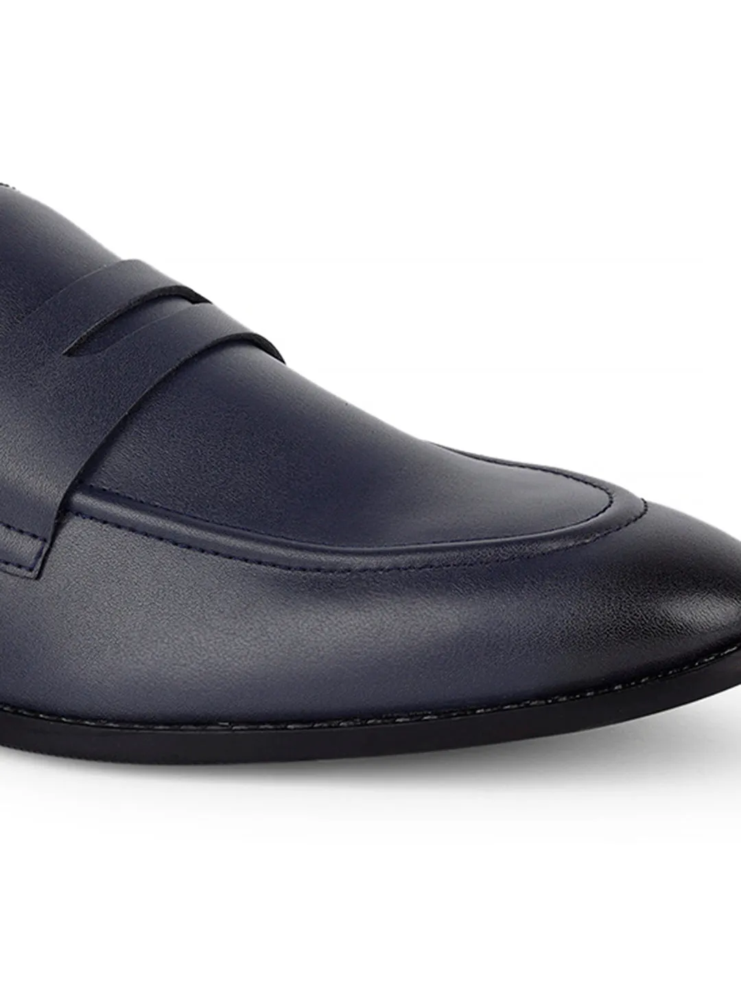 Federal Blue Slipon Style Comfortable Moccasins