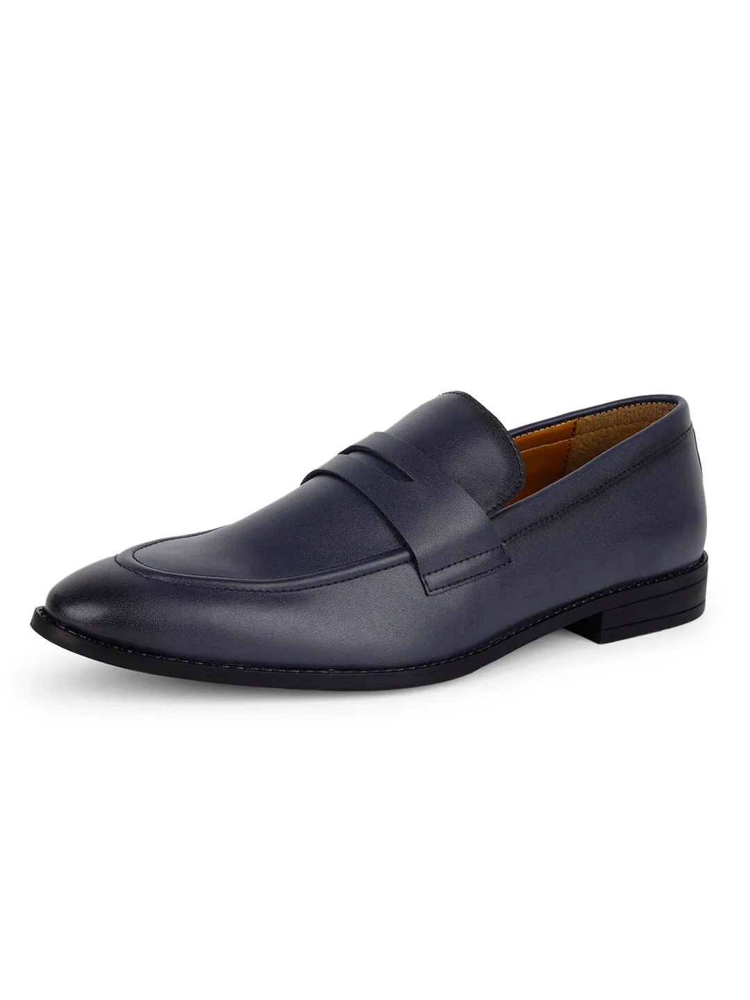 Federal Blue Slipon Style Comfortable Moccasins