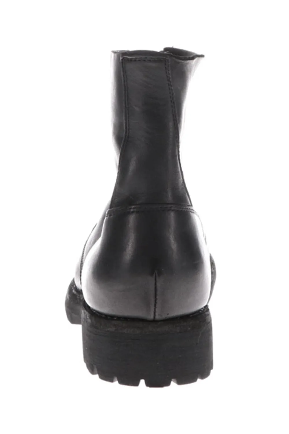 Front Zip Boots Vibram Sole Horse Culatta Full Grain Leather