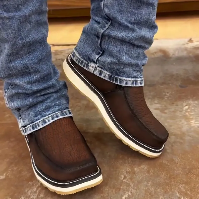 Handcrafted Leather Zipper Boots