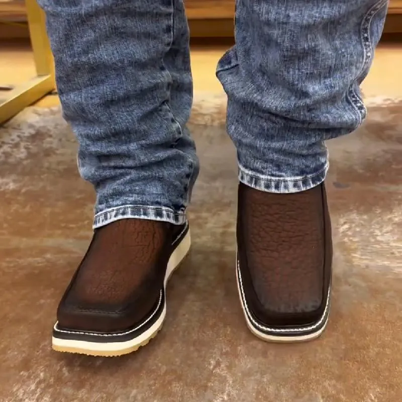 Handcrafted Leather Zipper Boots