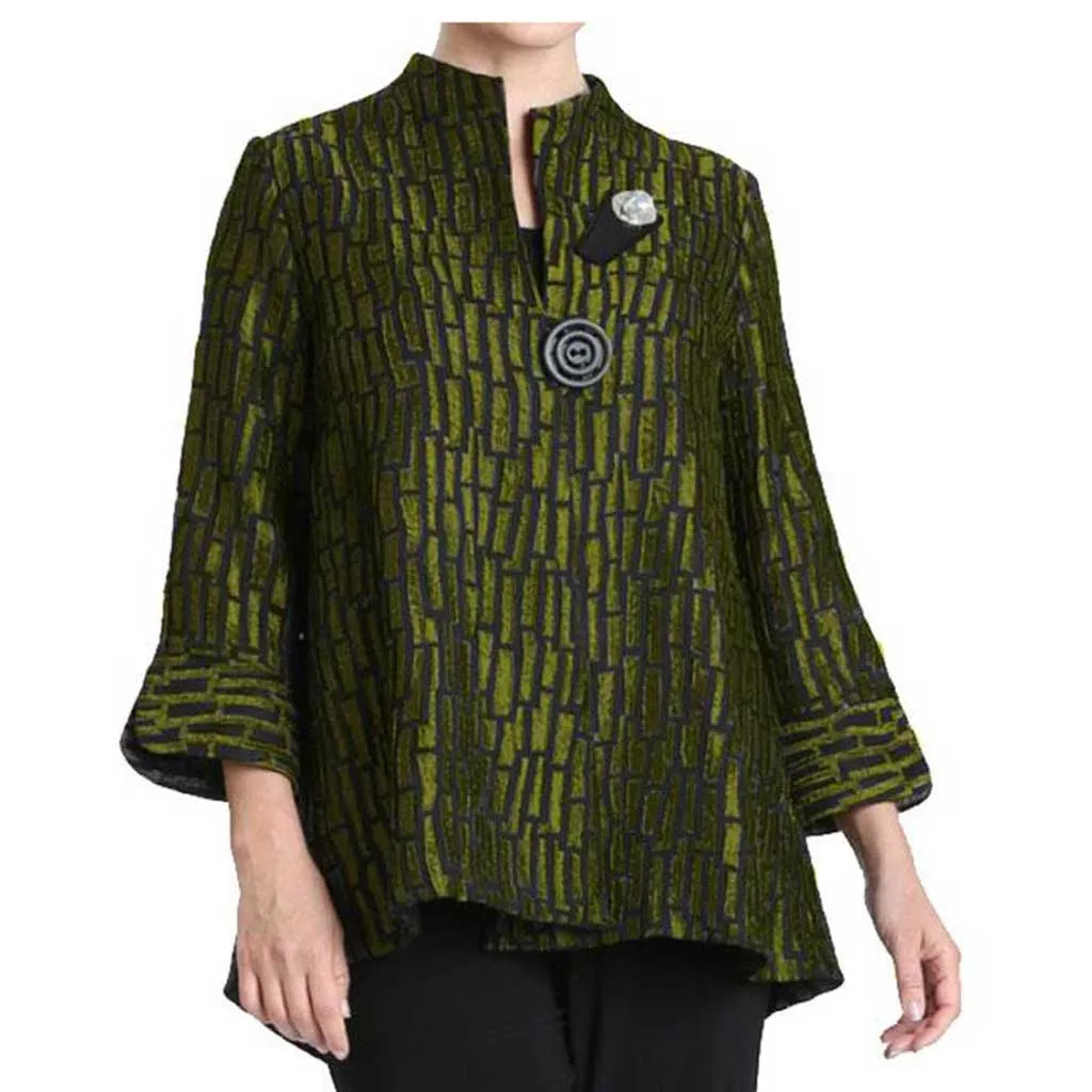 IC Collection Kiwi Jacquard Jacket