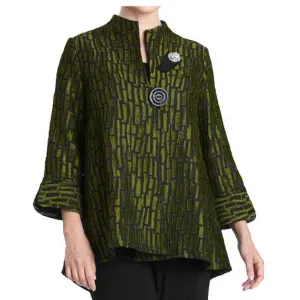 IC Collection Kiwi Jacquard Jacket