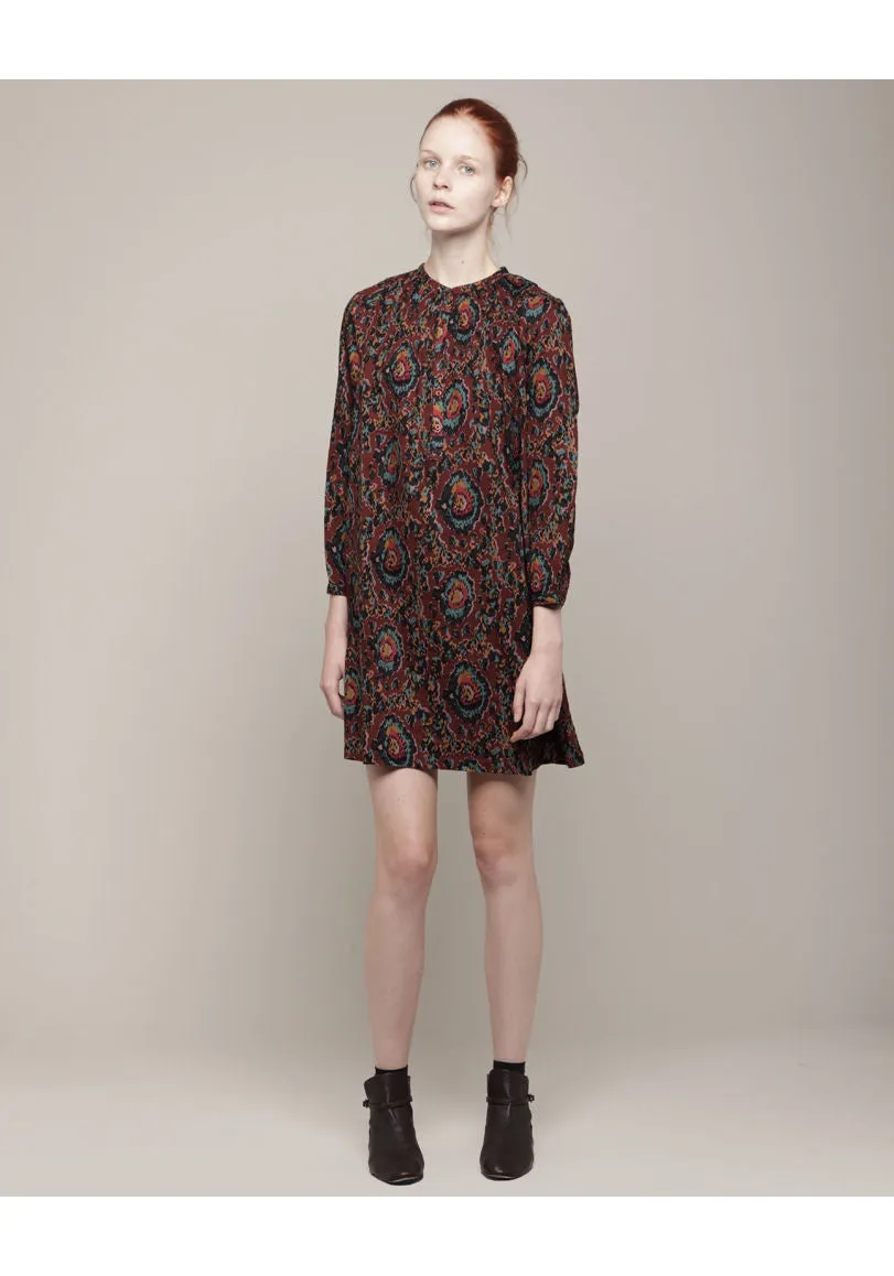 Ikat Print Dress