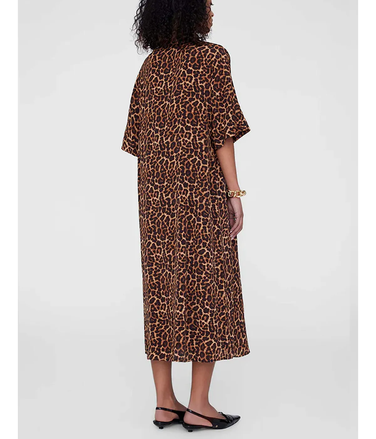 Julia Dress in Leopard