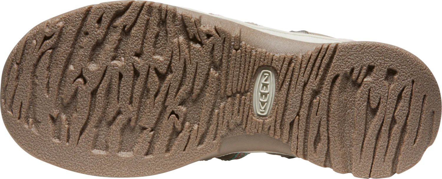 Keen Women's Whisper Closed Toe Sandals (Taupe/Coral)
