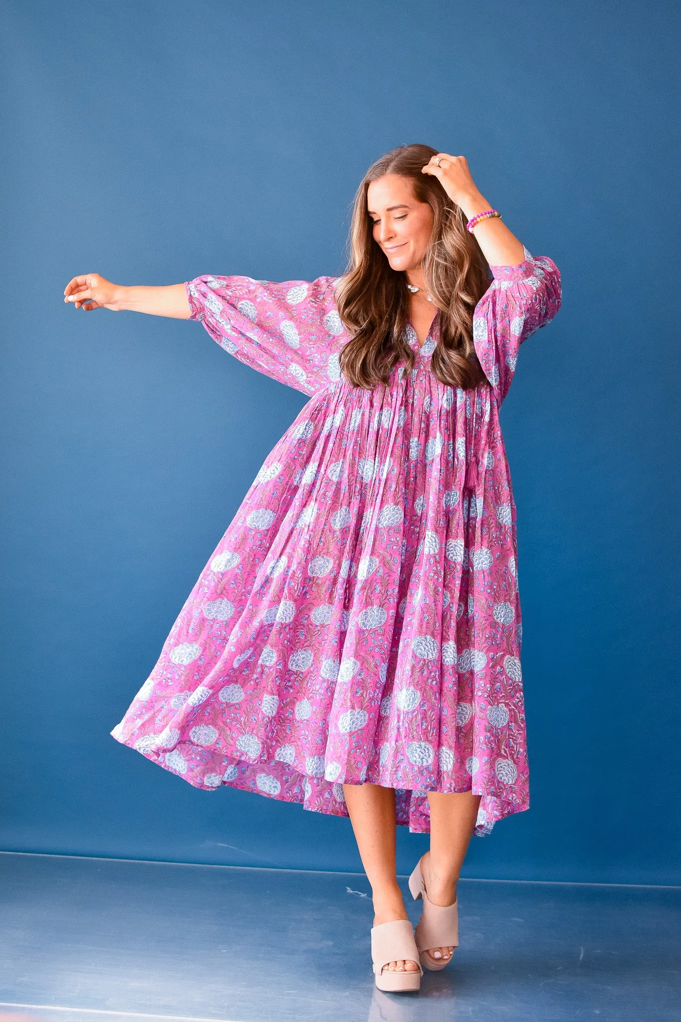 Kincaid Floral Midi Dress