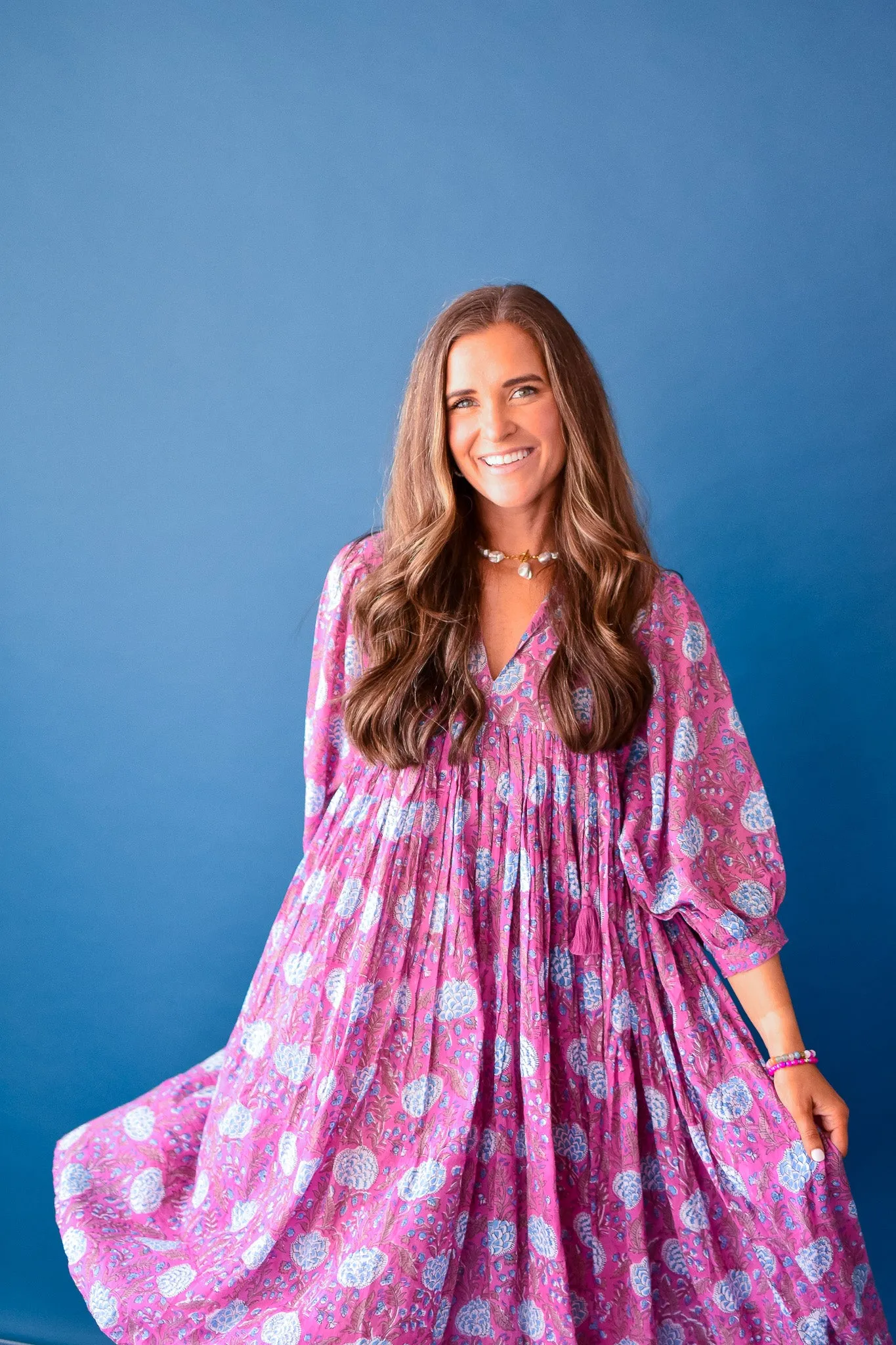 Kincaid Floral Midi Dress