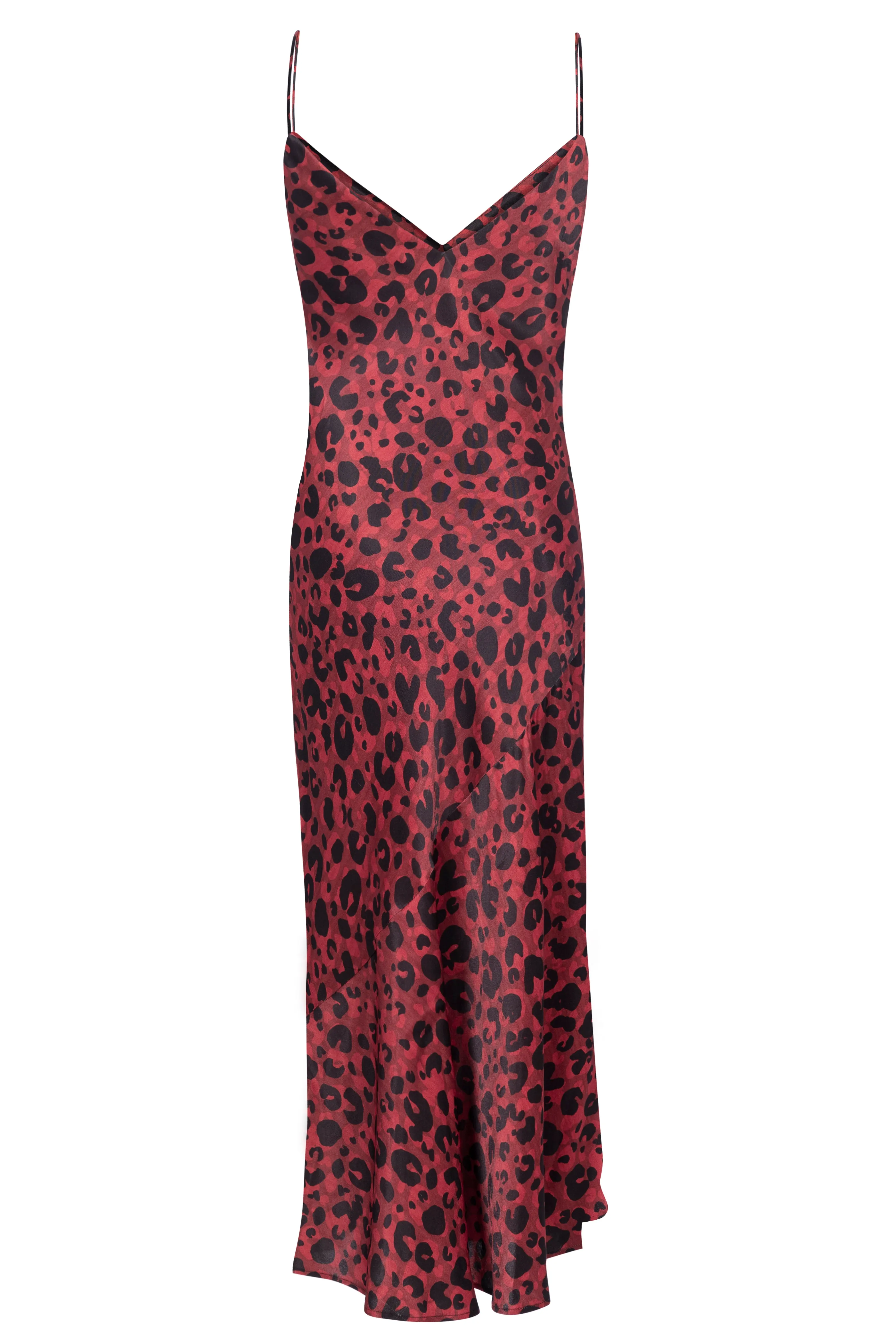 Leopard Print Slip Dress