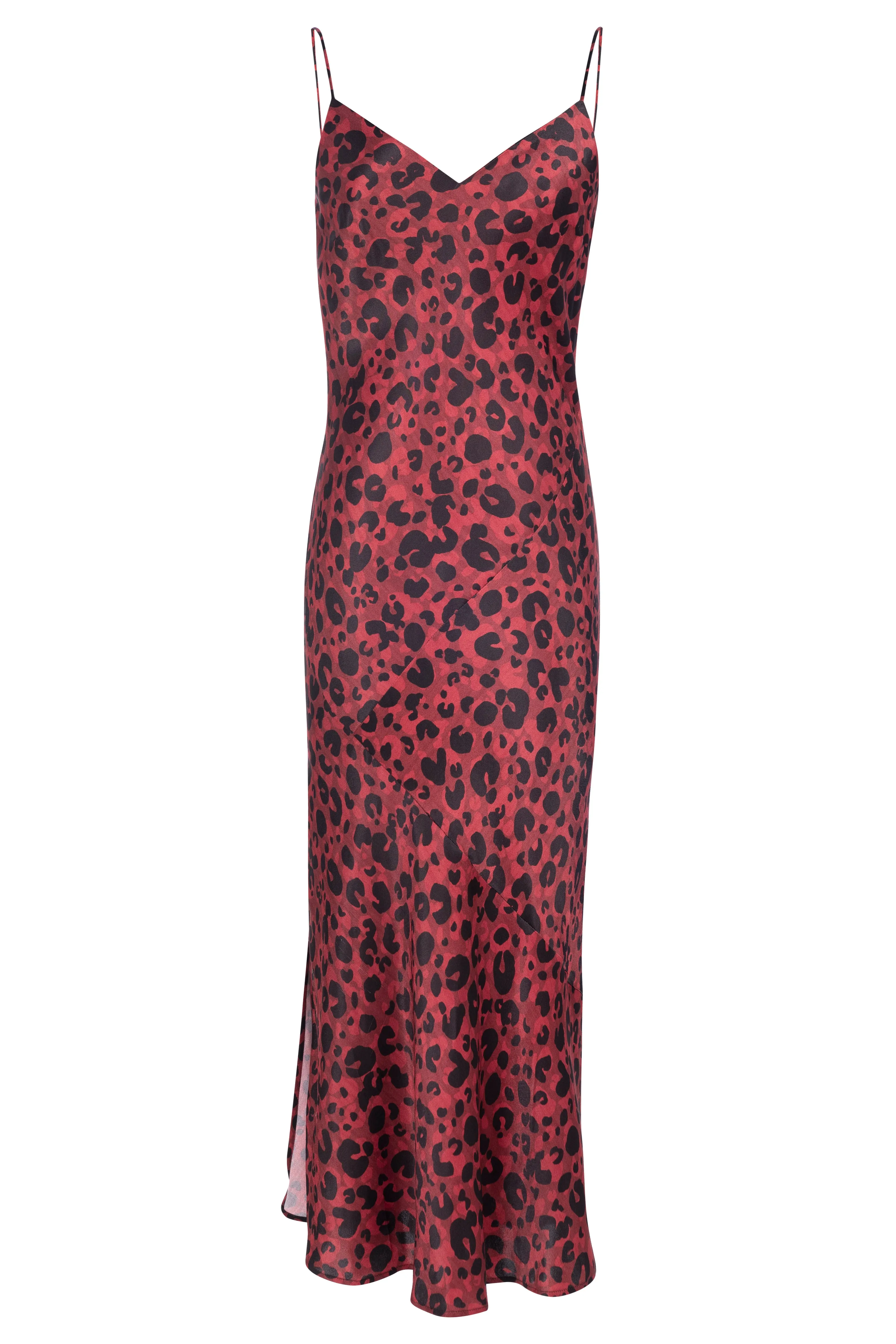 Leopard Print Slip Dress