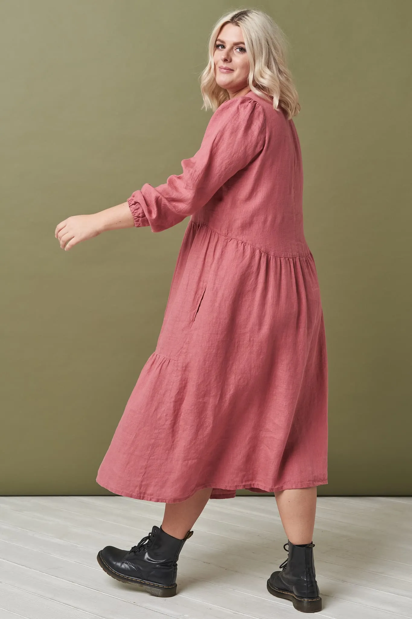 Linen shift dress Sydney