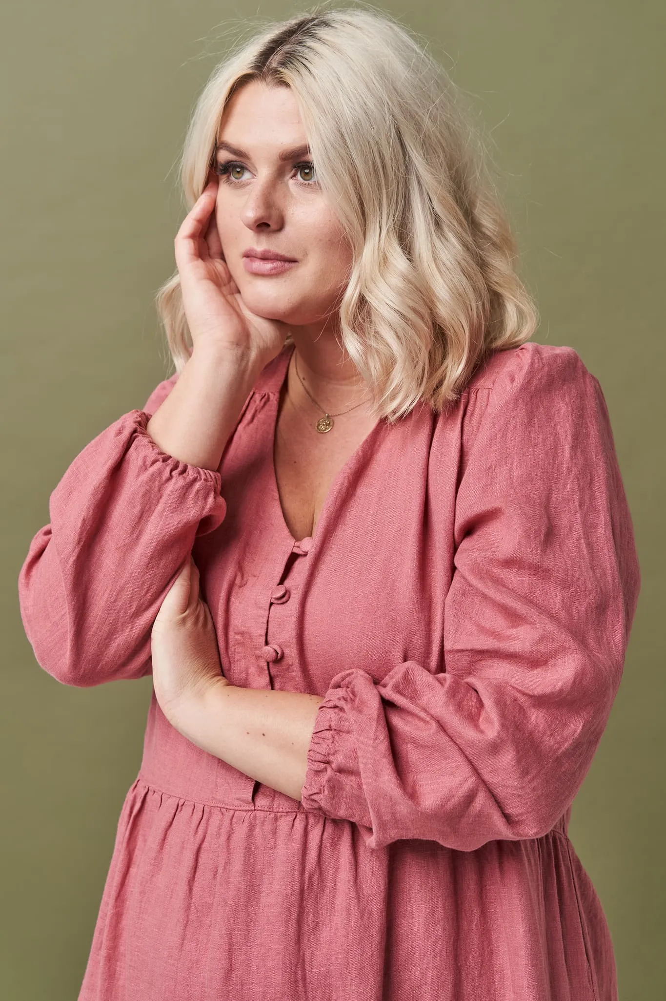 Linen shift dress Sydney