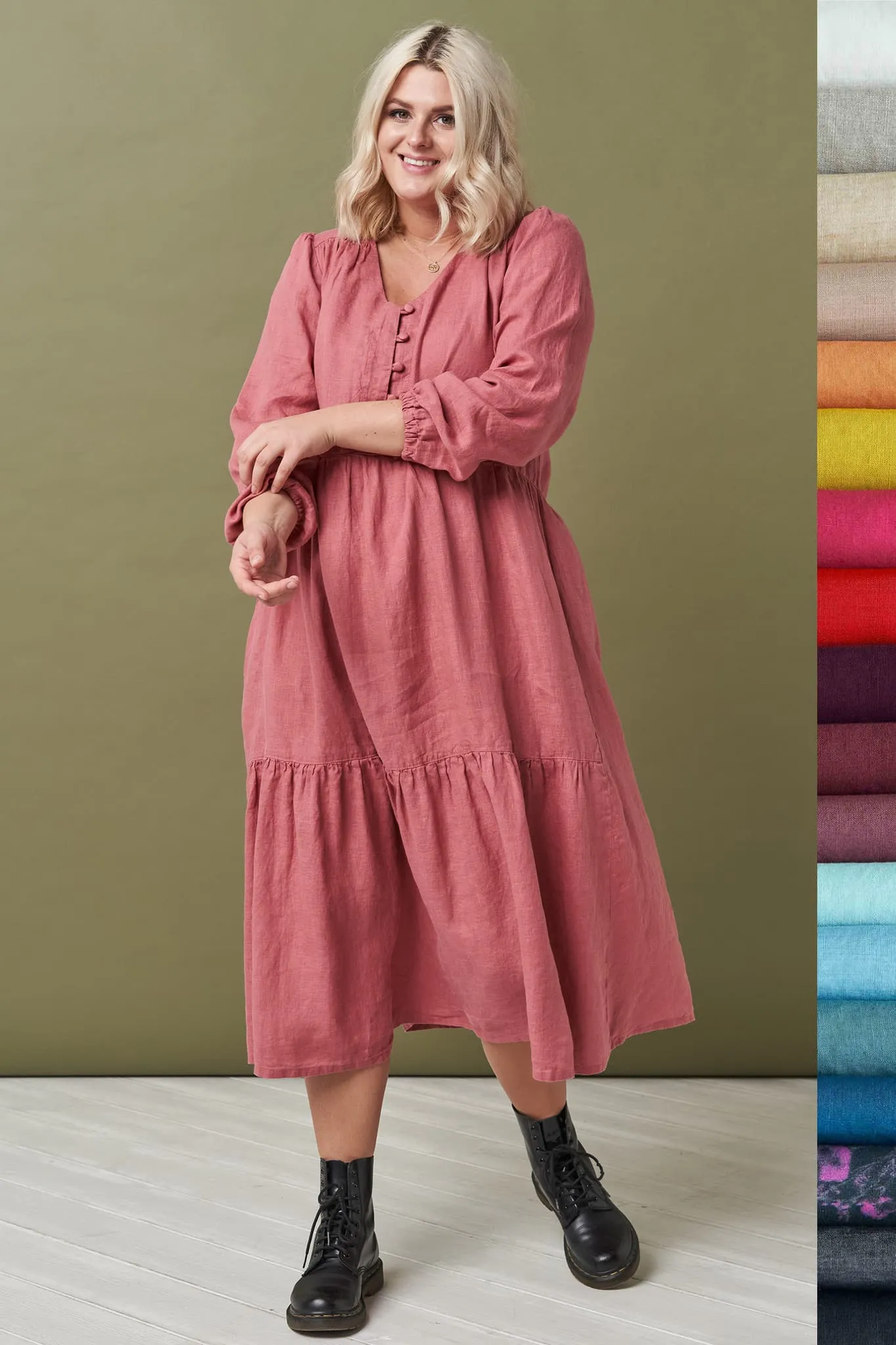 Linen shift dress Sydney