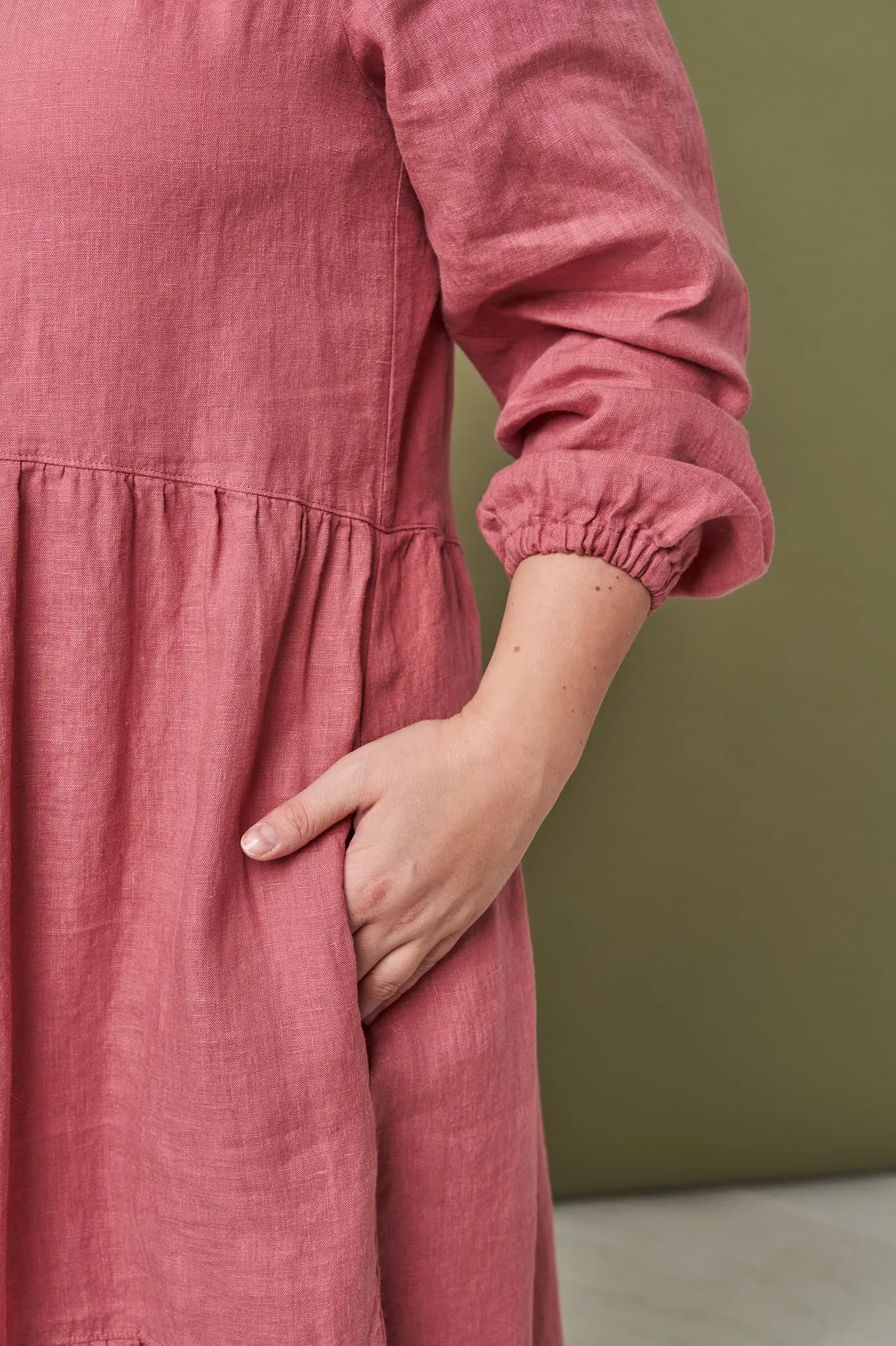 Linen shift dress Sydney