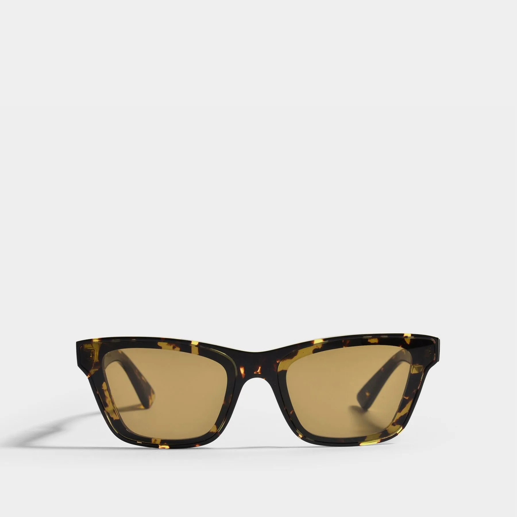 Lunettes de Soleil en Acétate Marron