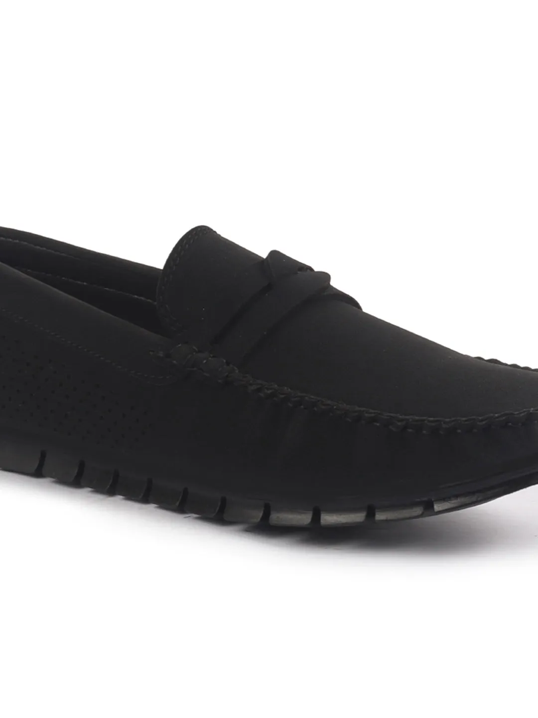 Men Suede Caual Slip-On Shoe Driving Loafers Anti Skid Sole Breathable with Memory Cushioned Insole