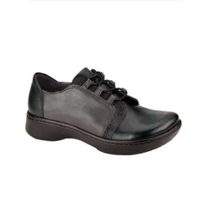 Naot Riviera Lace Up (Women) - Black Madras Leather