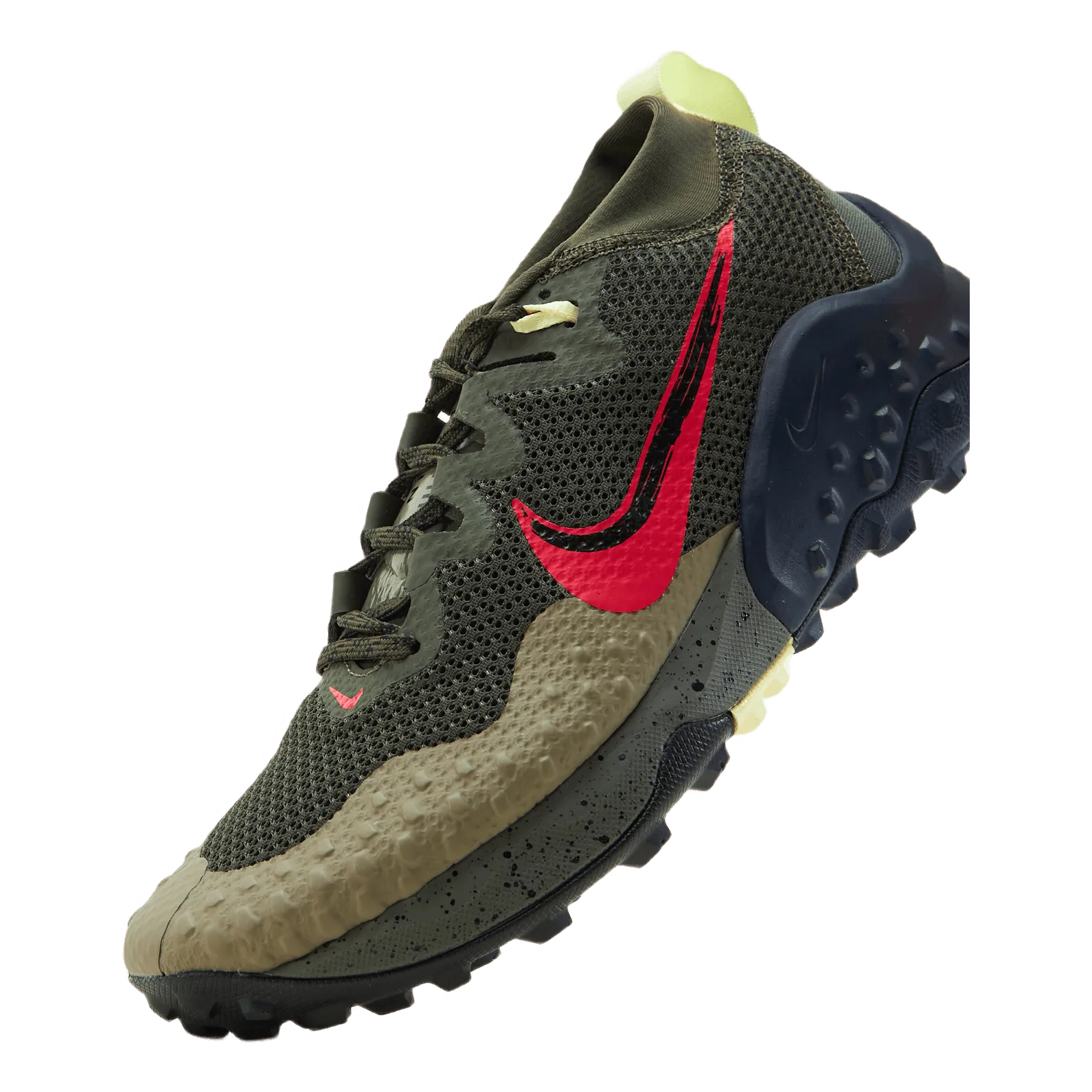 Nike Wildhorse 7 Men's Trail R Cargo Khaki/siren Red-matte Ol