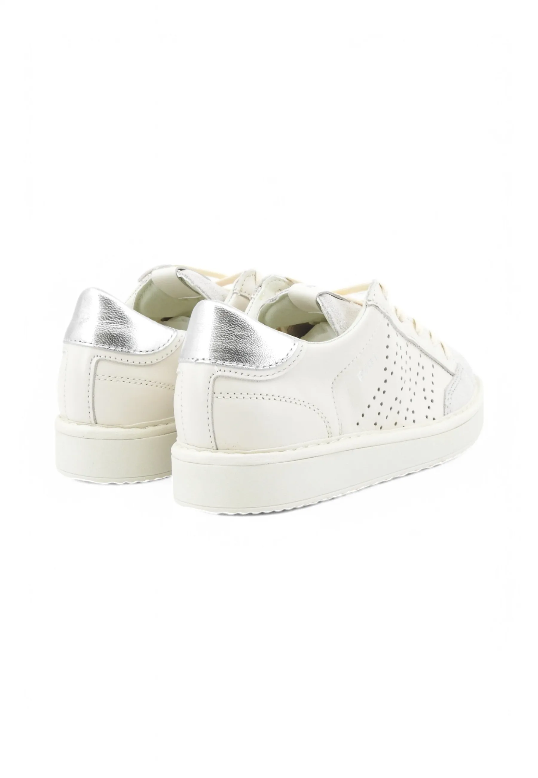 PAN CHIC Sneakers Donna Bianco Argento Glitter P01W022-01382221-PE25