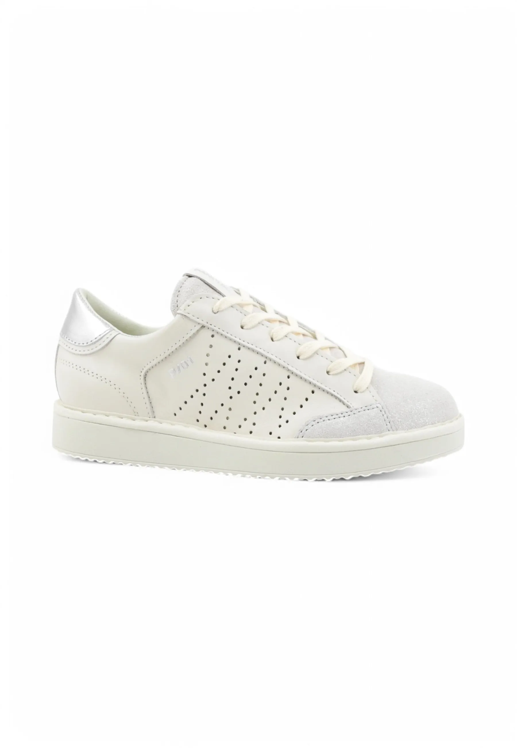 PAN CHIC Sneakers Donna Bianco Argento Glitter P01W022-01382221-PE25