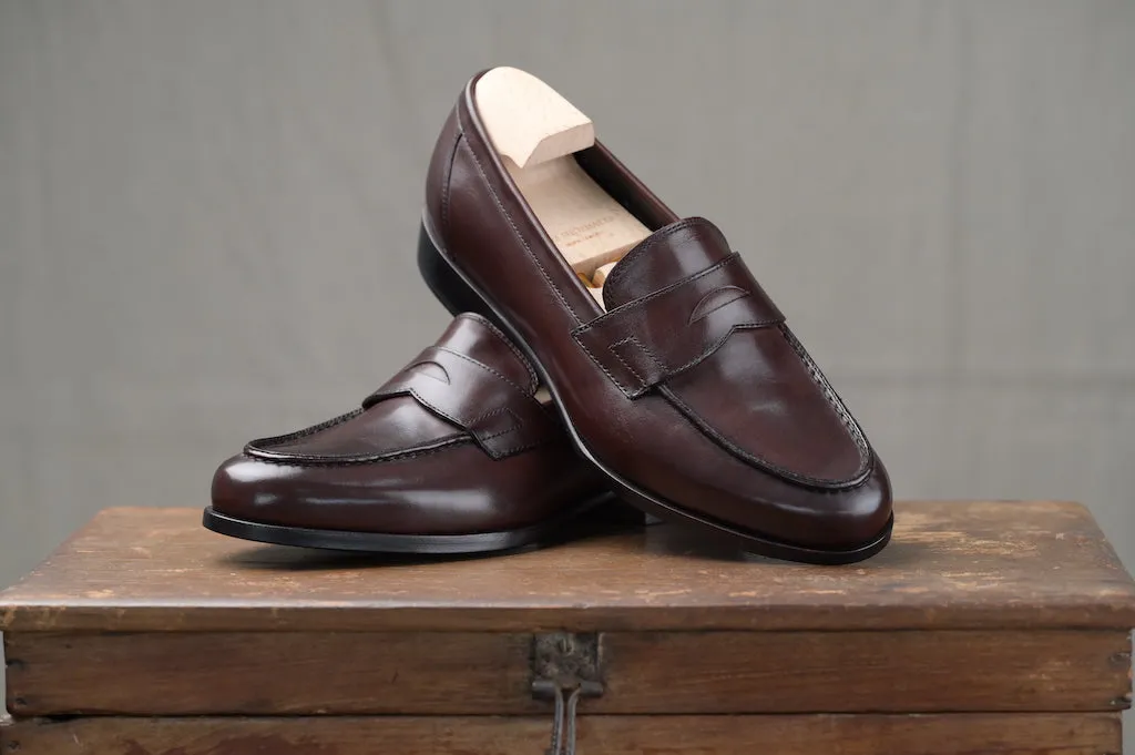 PYS II Riviera Penny Loafers (Dark Brown Calf)
