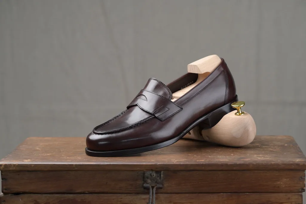 PYS II Riviera Penny Loafers (Dark Brown Calf)