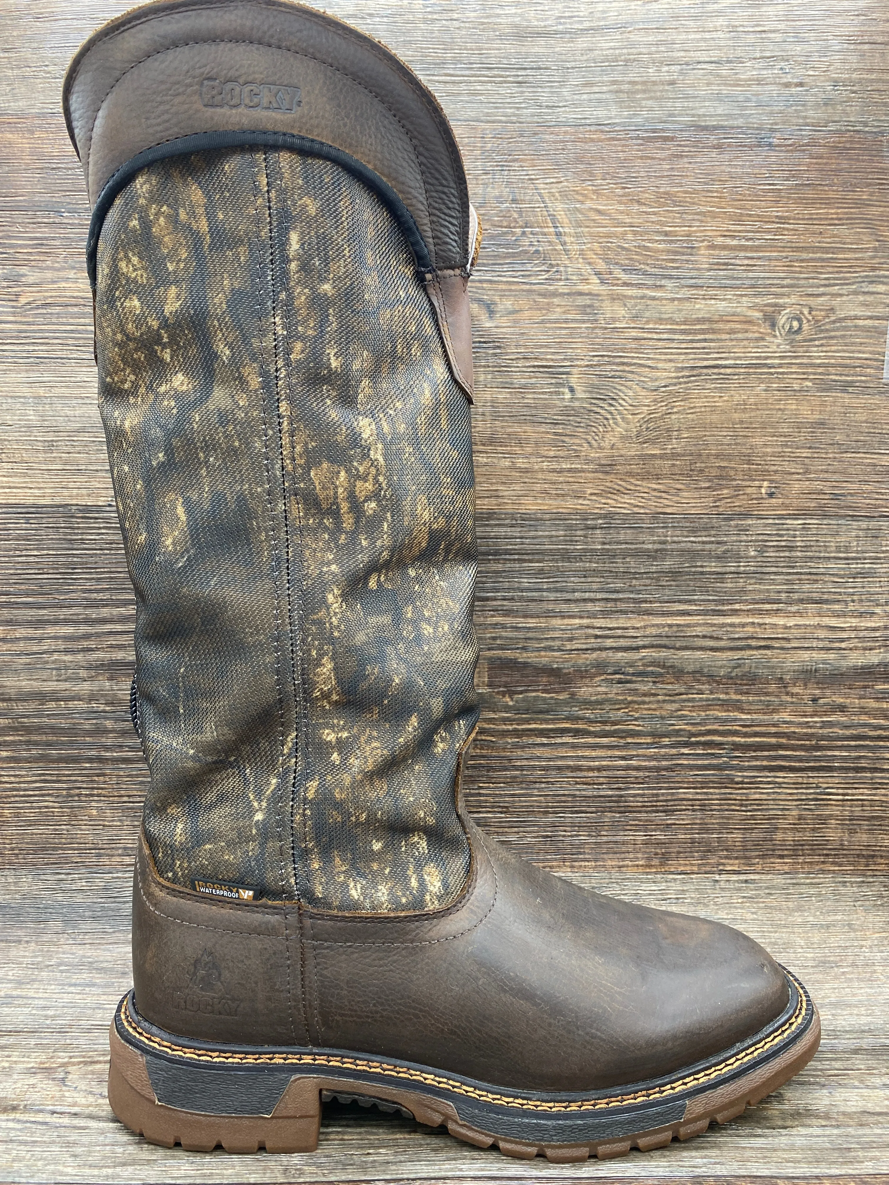 rkw0348 Men's Original Ride FLX 16 inch Waterproof Snake Boot by Rocky