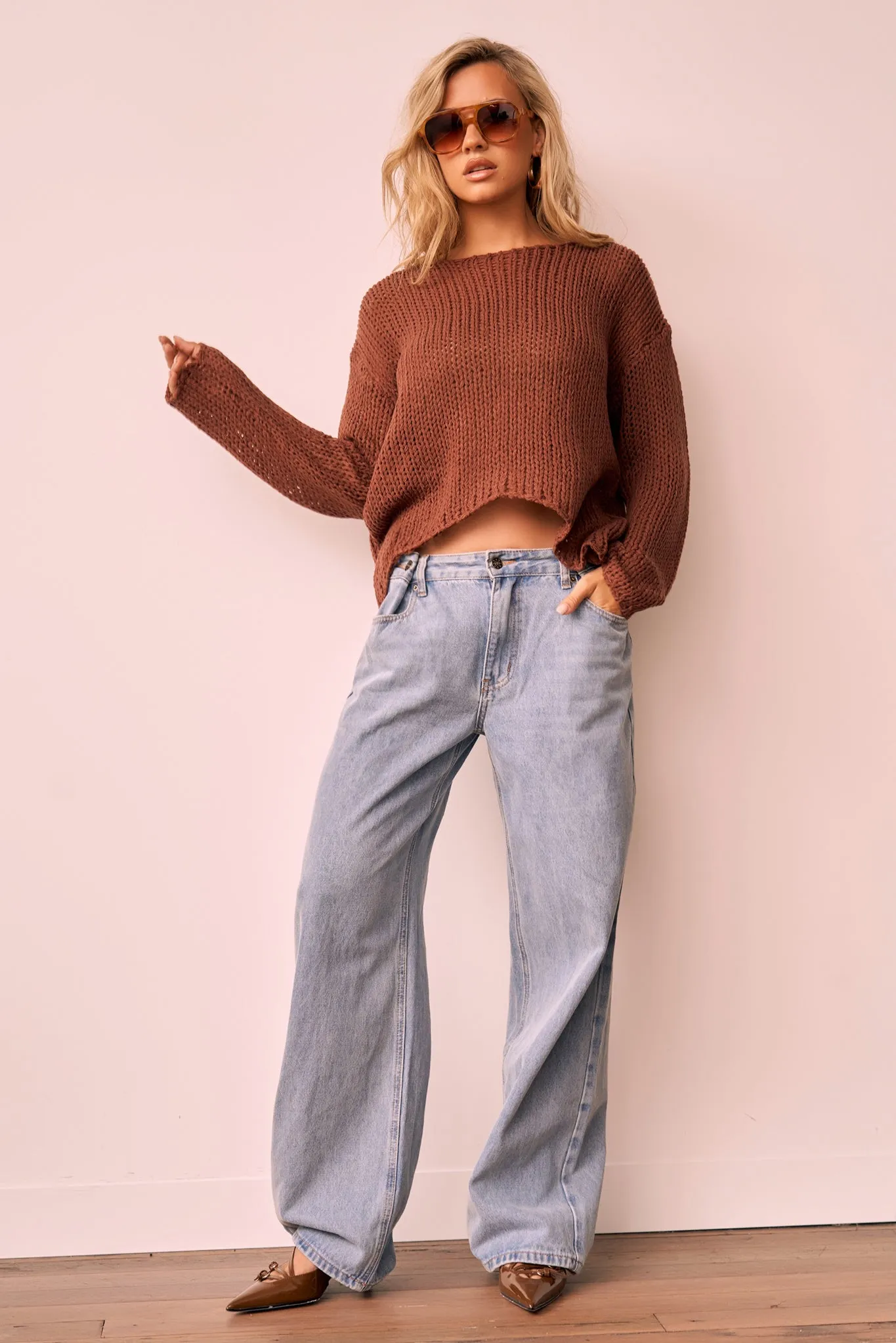 Rosie Sweater - Brown