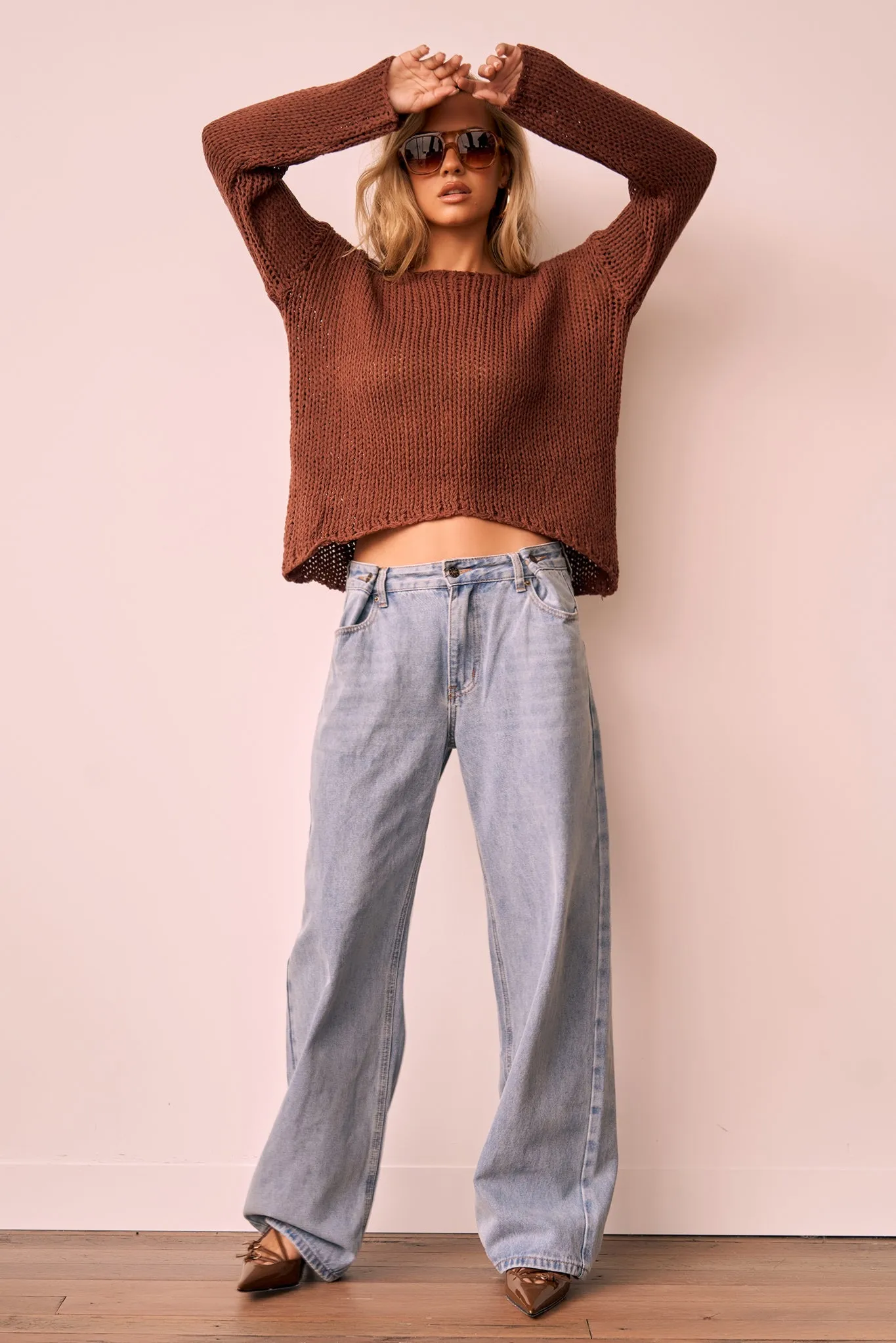 Rosie Sweater - Brown