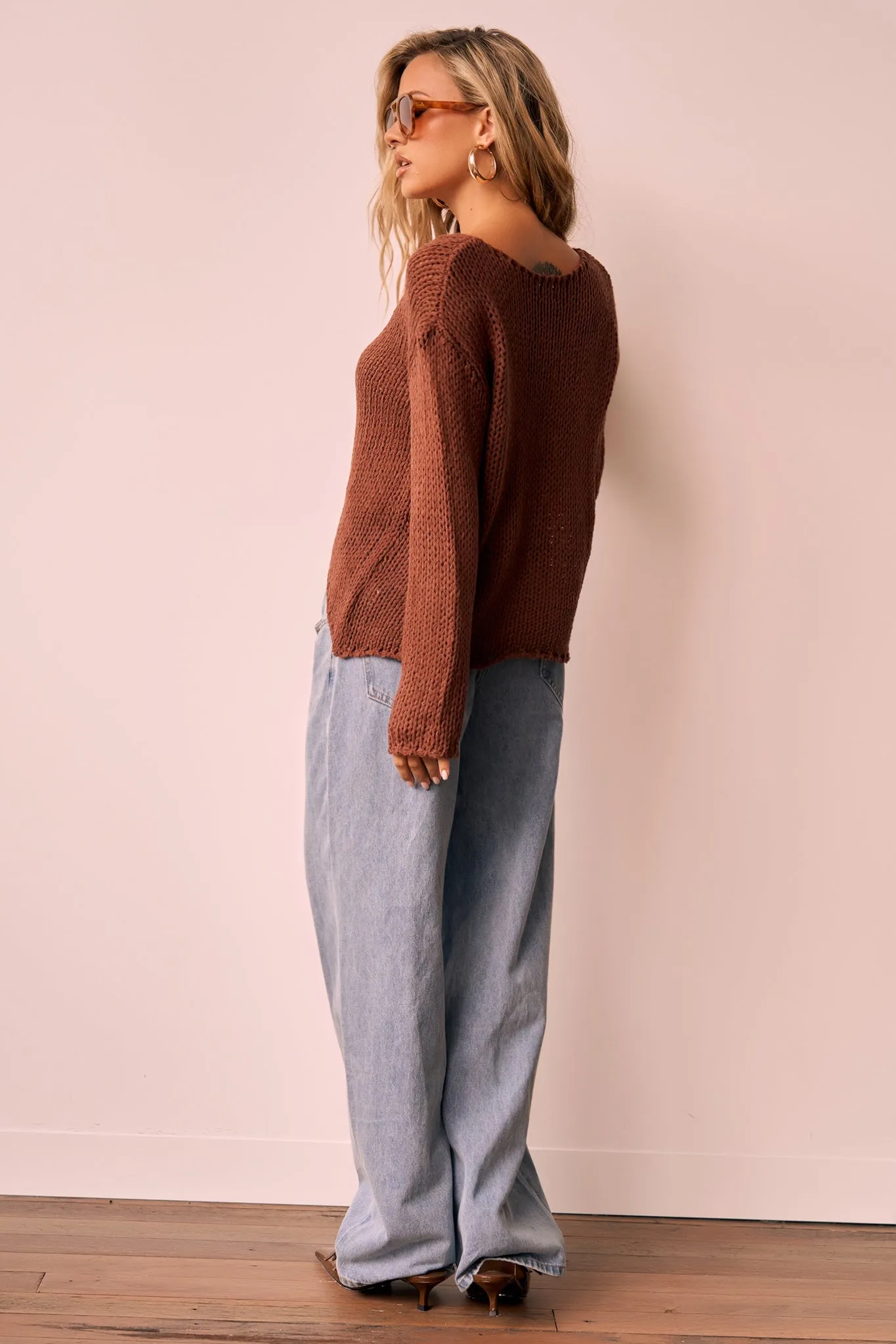 Rosie Sweater - Brown