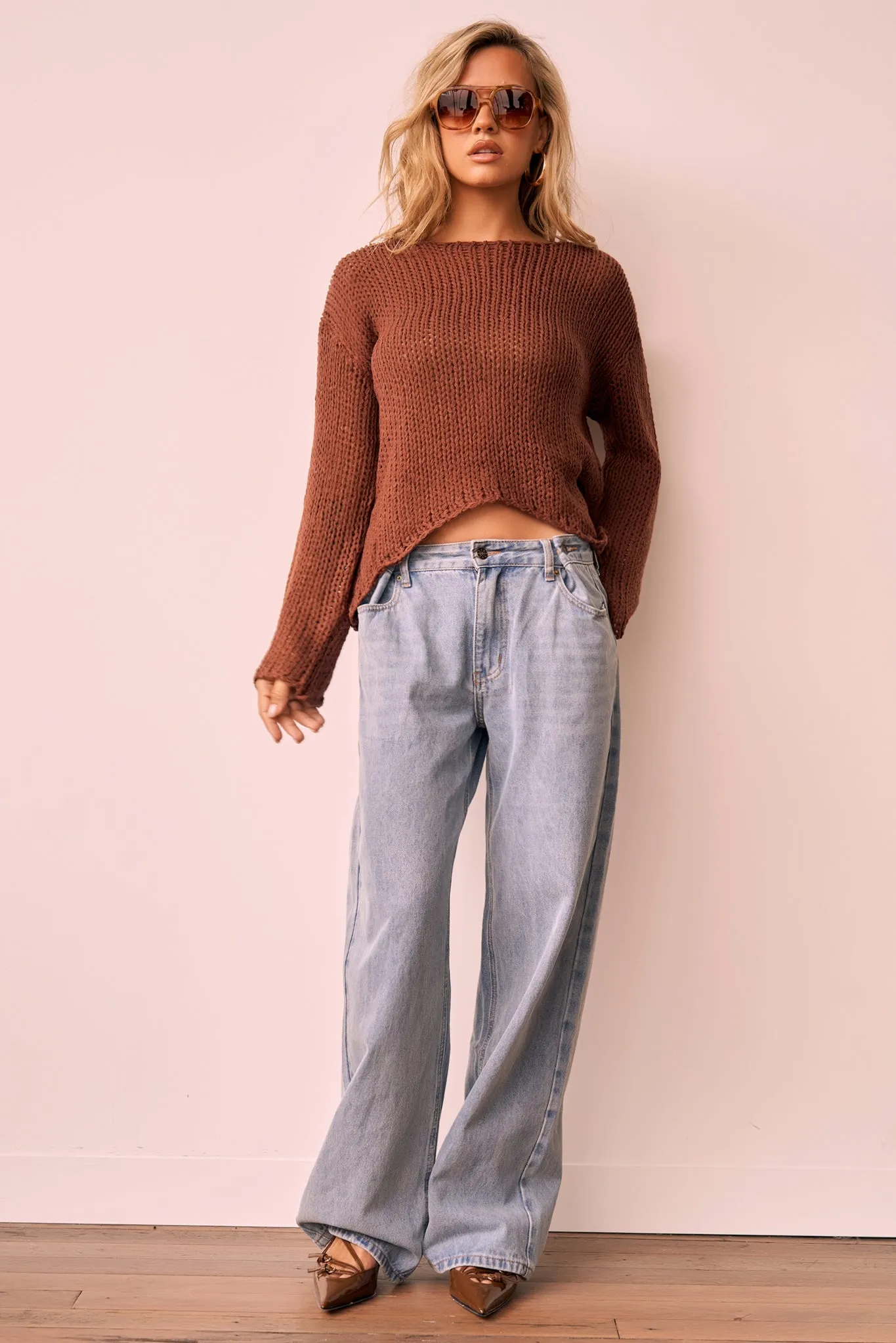 Rosie Sweater - Brown