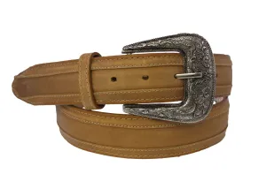 Sand #305 Western Cowboy Belt Leather - Removable Buckle