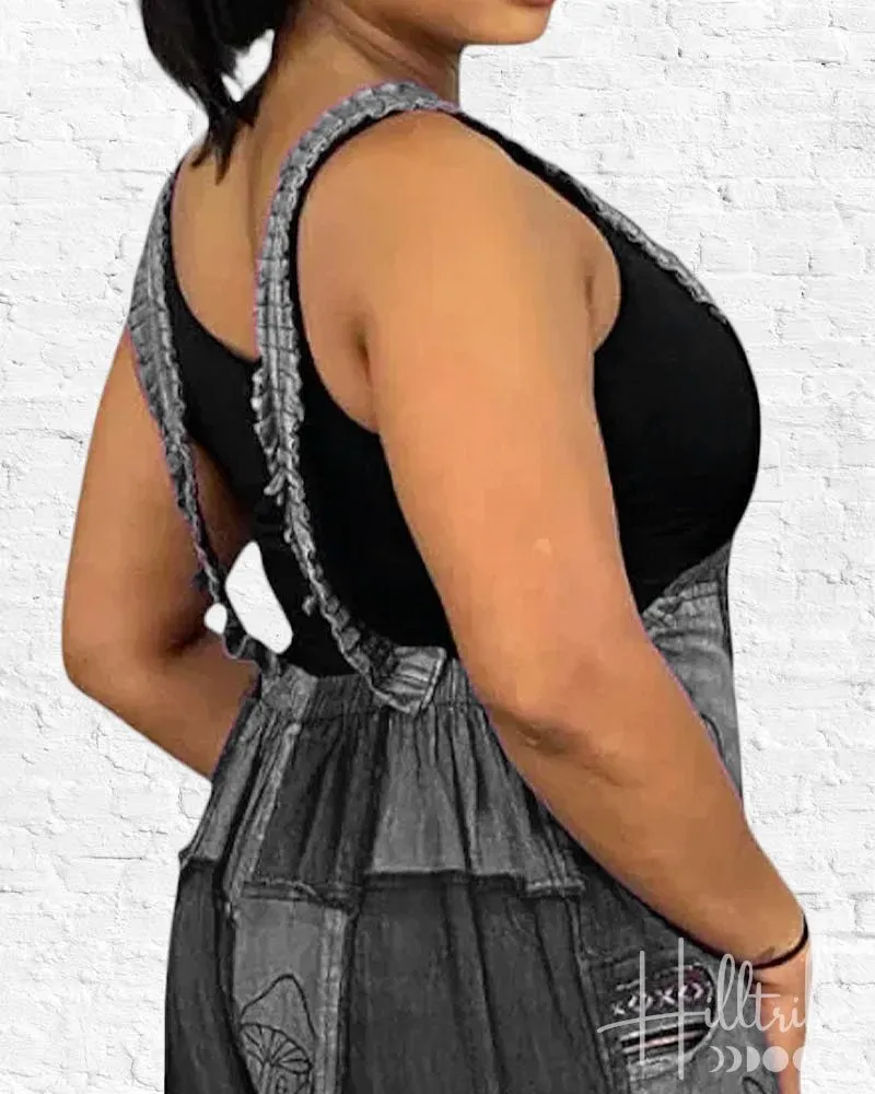 Shakti Overalls Teal Patch