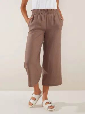 Shirred Waist Pant