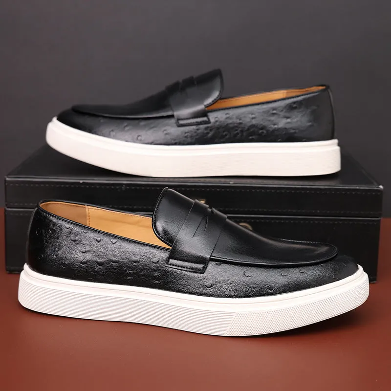 Sleek & Stylish Men's Leather Loafers