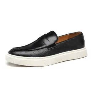 Sleek & Stylish Men's Leather Loafers