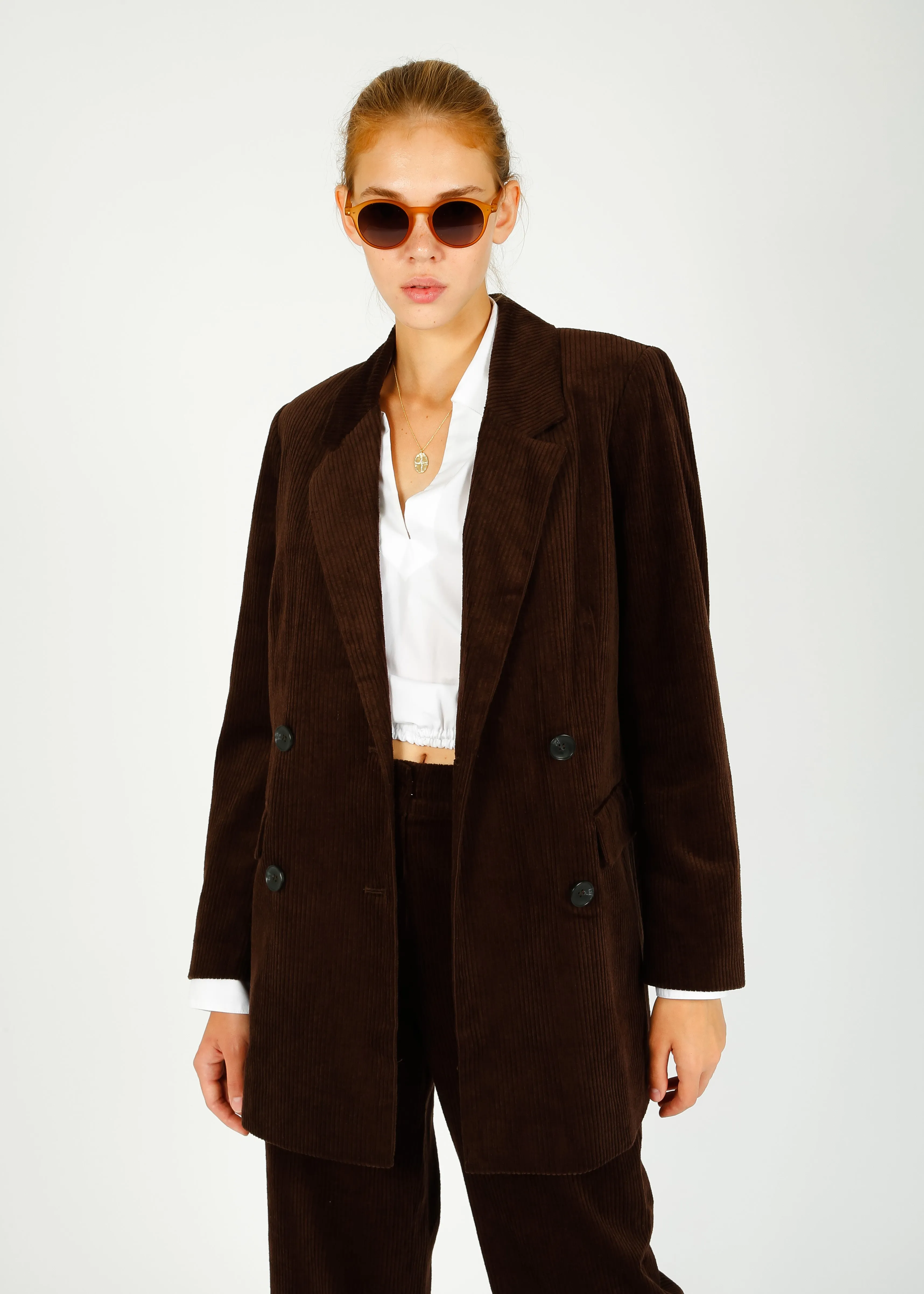 SLF Cornelia Relaxed Blazer in Java